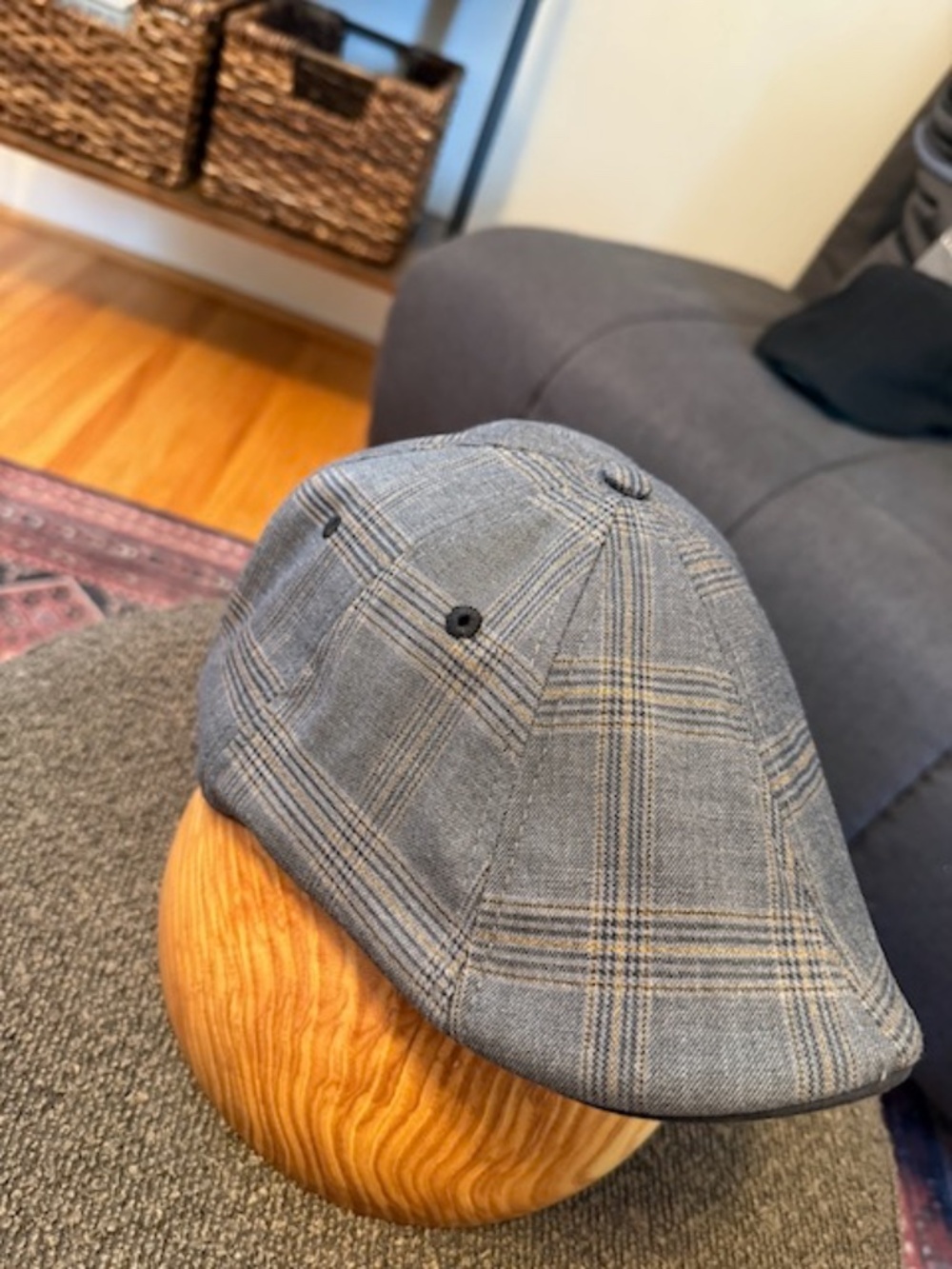 Boston Scalley Plaid Trainer Hat